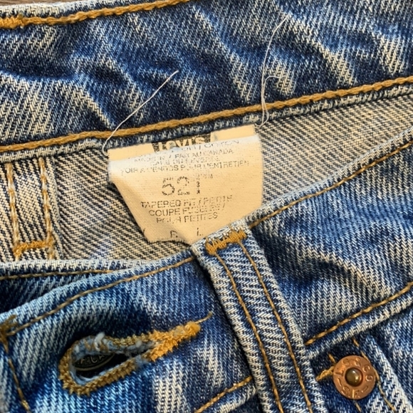 Levi’s Vintage 521 Denim Shorts - Picture 4 of 4